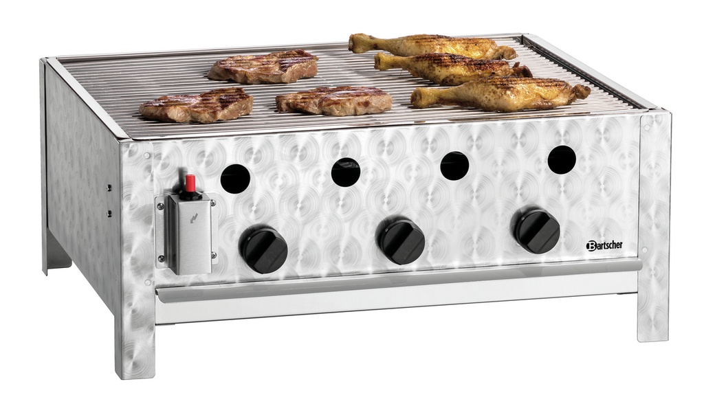 Gas-Tischbräter, mit Grillrost