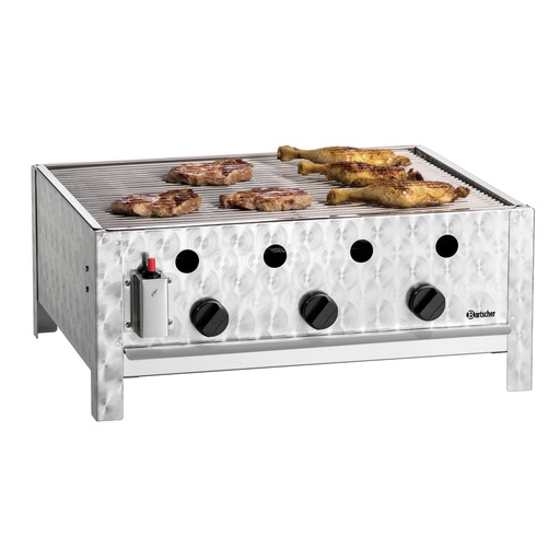 [BAR-1061533] Gas-Tischbräter, mit Grillrost Bartscher (685mm, 565mm, 275mm, 10kW, Ausführung;Grillrost)