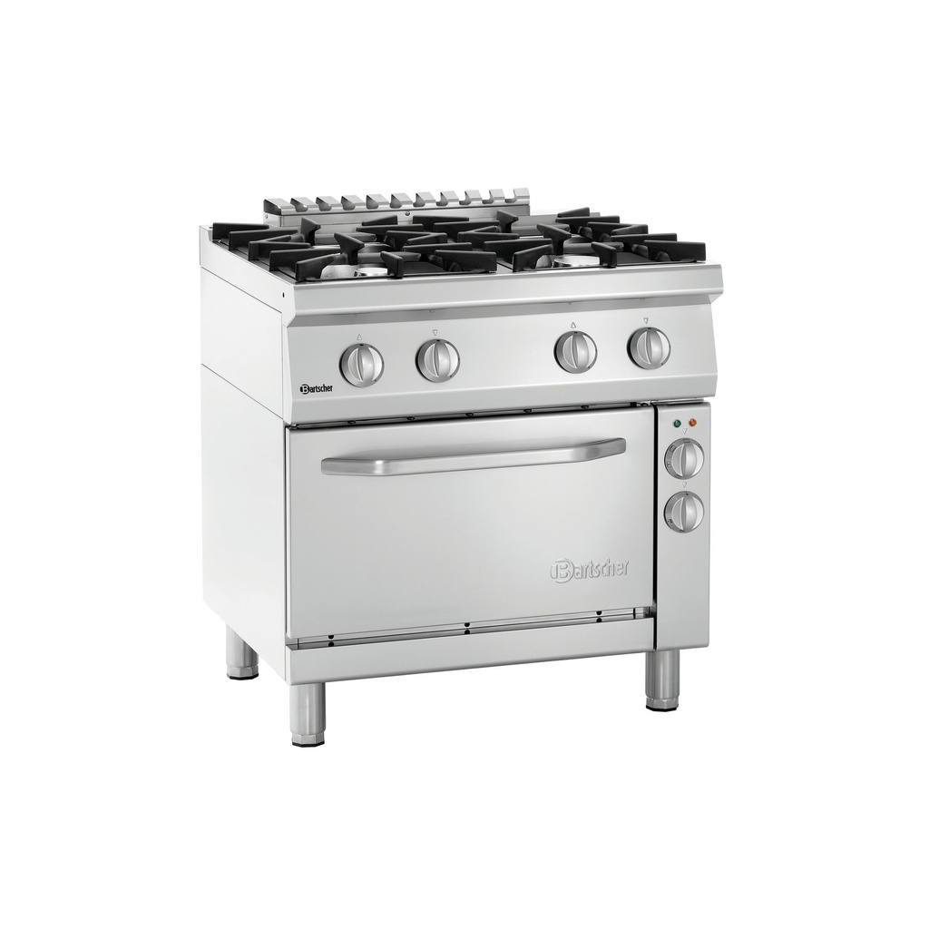 Gasherd 70040, mit Backofen GB21 Bartscher