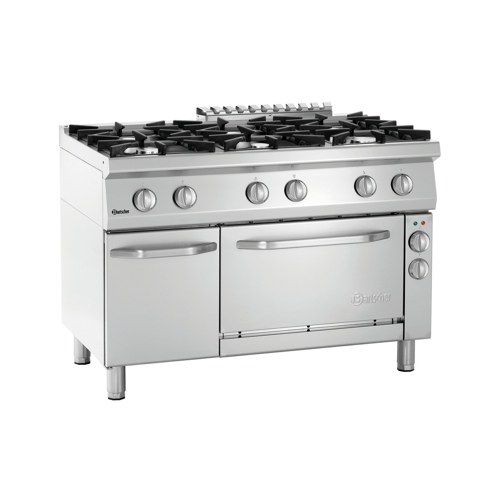 Gasherd 70060, mit Backofen EB11 Bartscher