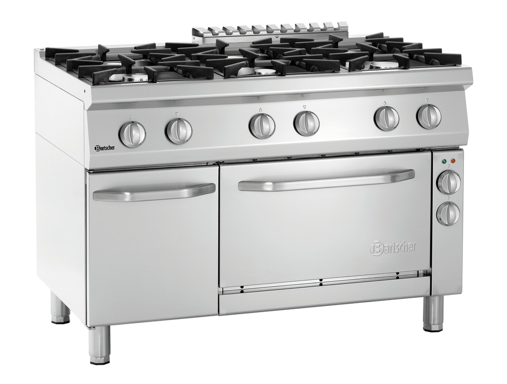 Gasherd 70060, mit Backofen EB11 Bartscher