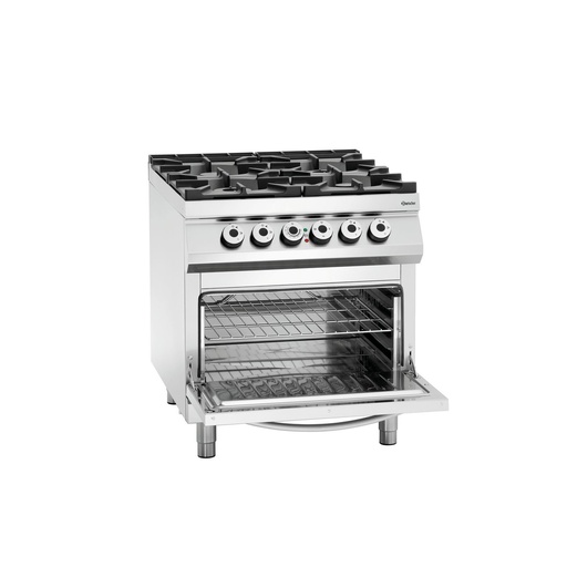 [BAR-2952271] Elektro-/Gasherd Serie 900, mit 4 Flammen Bartscher (Elektro)