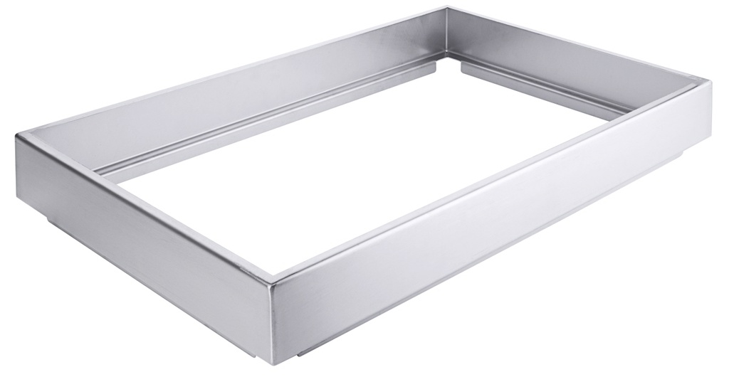 Gastronorm-Rahmen GN 1/1 aus Edelstahl 18/10