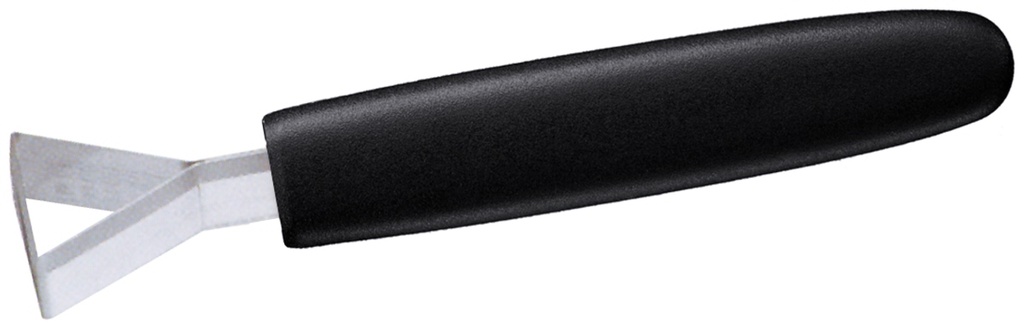 Dreieck-Garniermesser aus extra geschärften Edelstahl 18/0