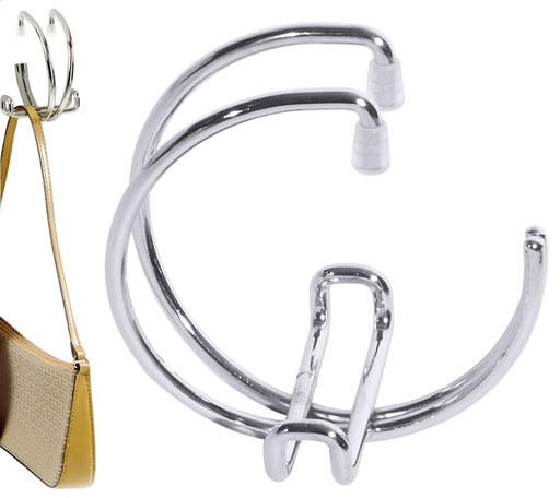 [CTO-2295/100] Taschenhalter Contacto zum Aufhängen von zwei Handtaschen