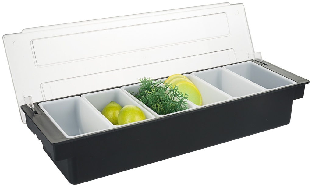 Zutatenbehälter schwarzes Gehäuse aus ABS