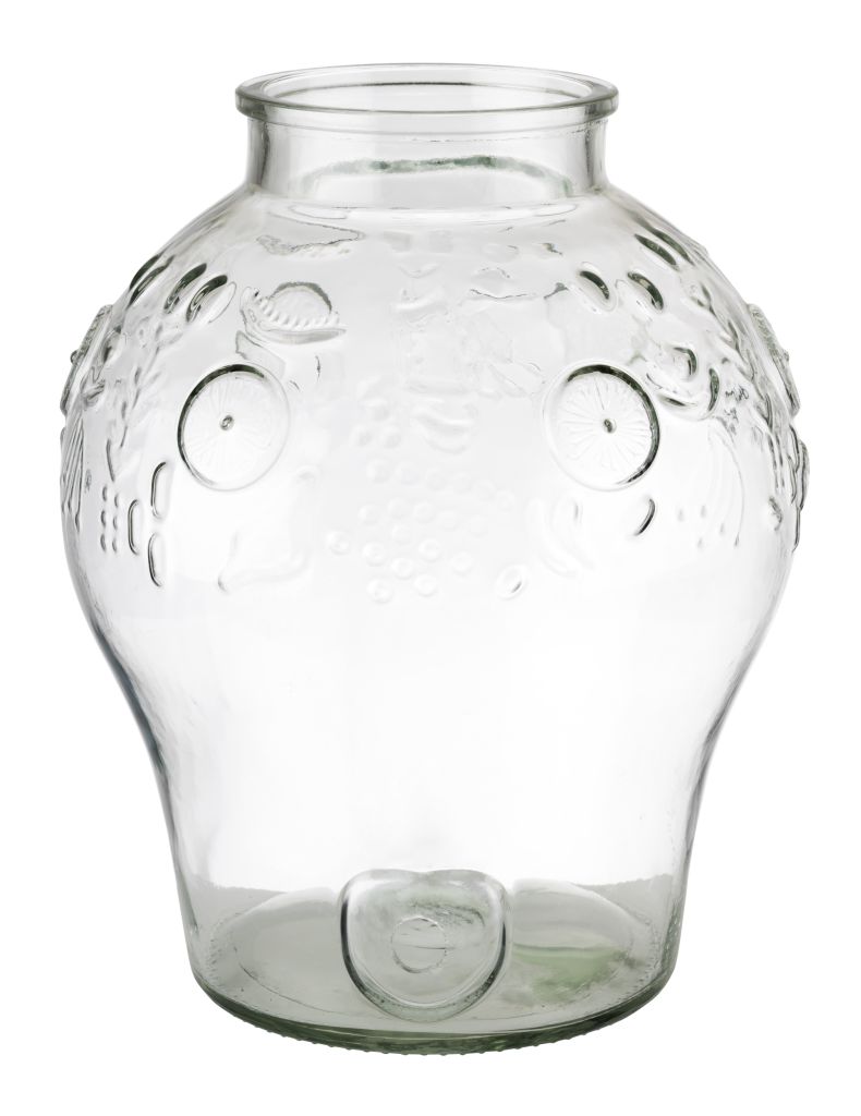 Glas 'Fruits' mit Deckel, 10,5L