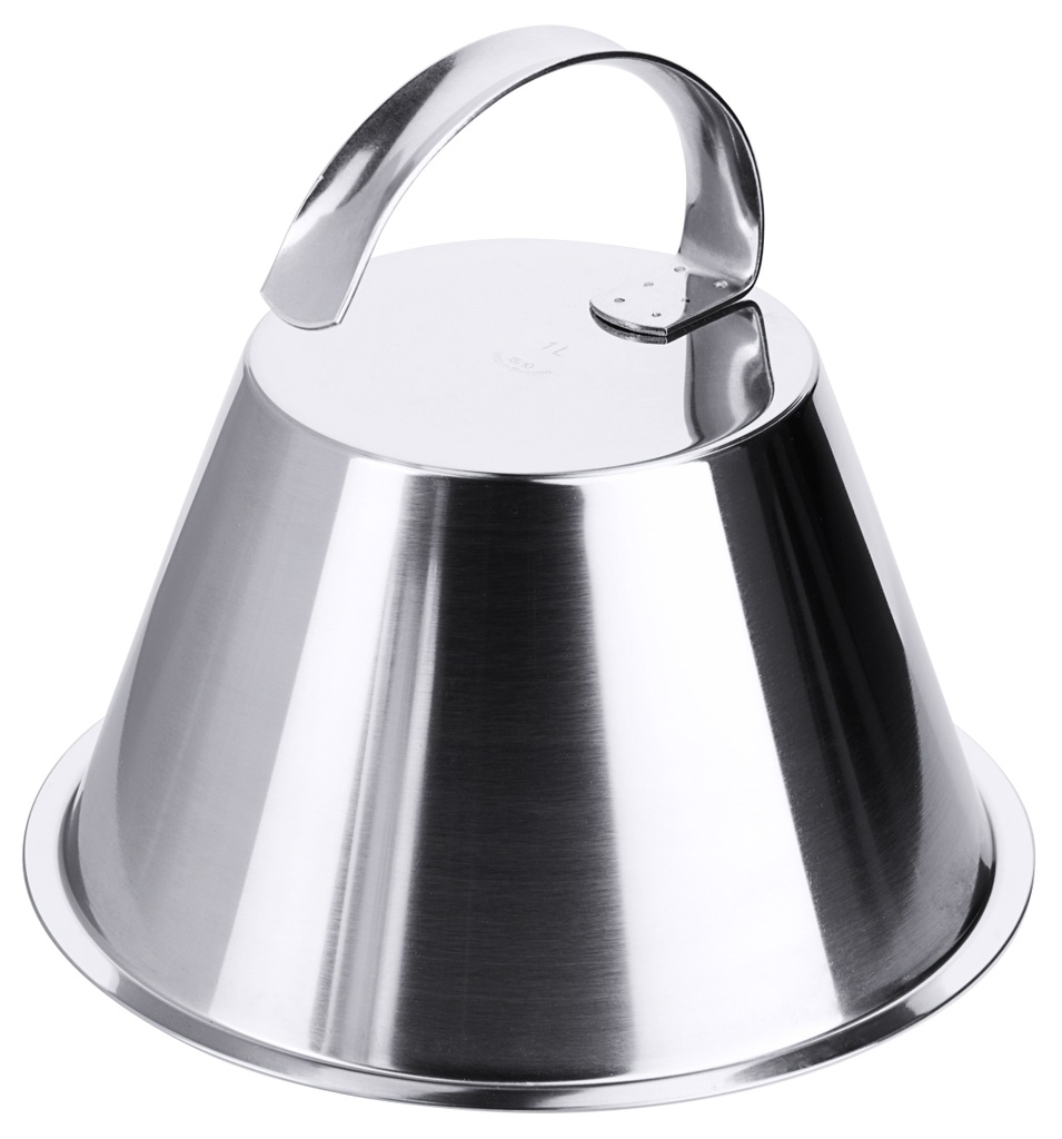 Cloche für Burger aus Edelstahl 18/10