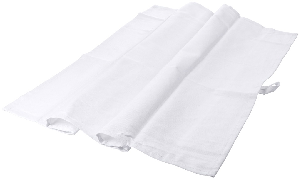 Gläserpoliertuch aus Baumwolle 60x 45cm, 10 Stück