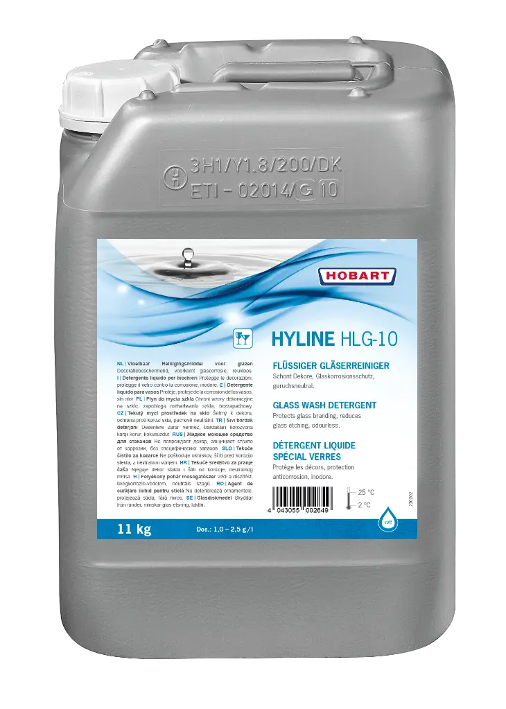 Gläserreiniger HLG-10P- 1 Palette a´60 Kanister