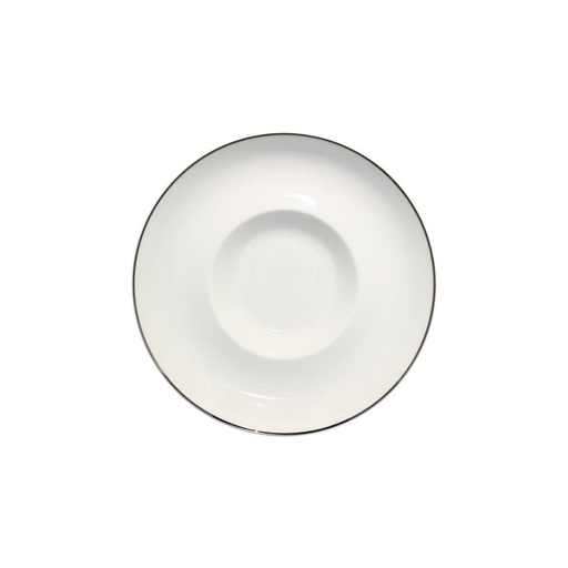 [RAK-FDGD29PLA] Teller PLATINUM tief, rund RAK Porzellan (0.835g, 29.2cm)