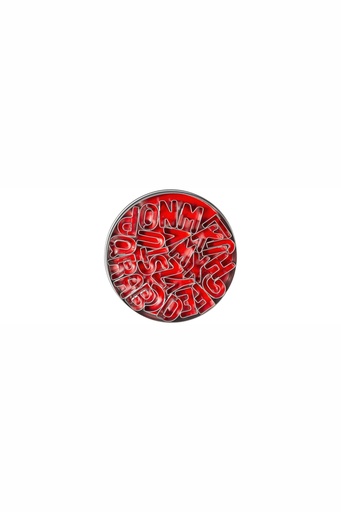 [CTO-613/130] Ausstechformen - Set Contacto Buchstaben (Ø 12,5 cm), aus Weißblech