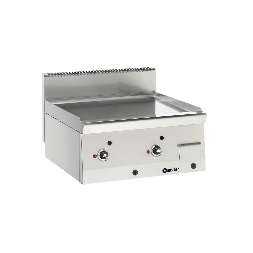 Gas-Griddleplatten Serie 600, glatt Bartscher