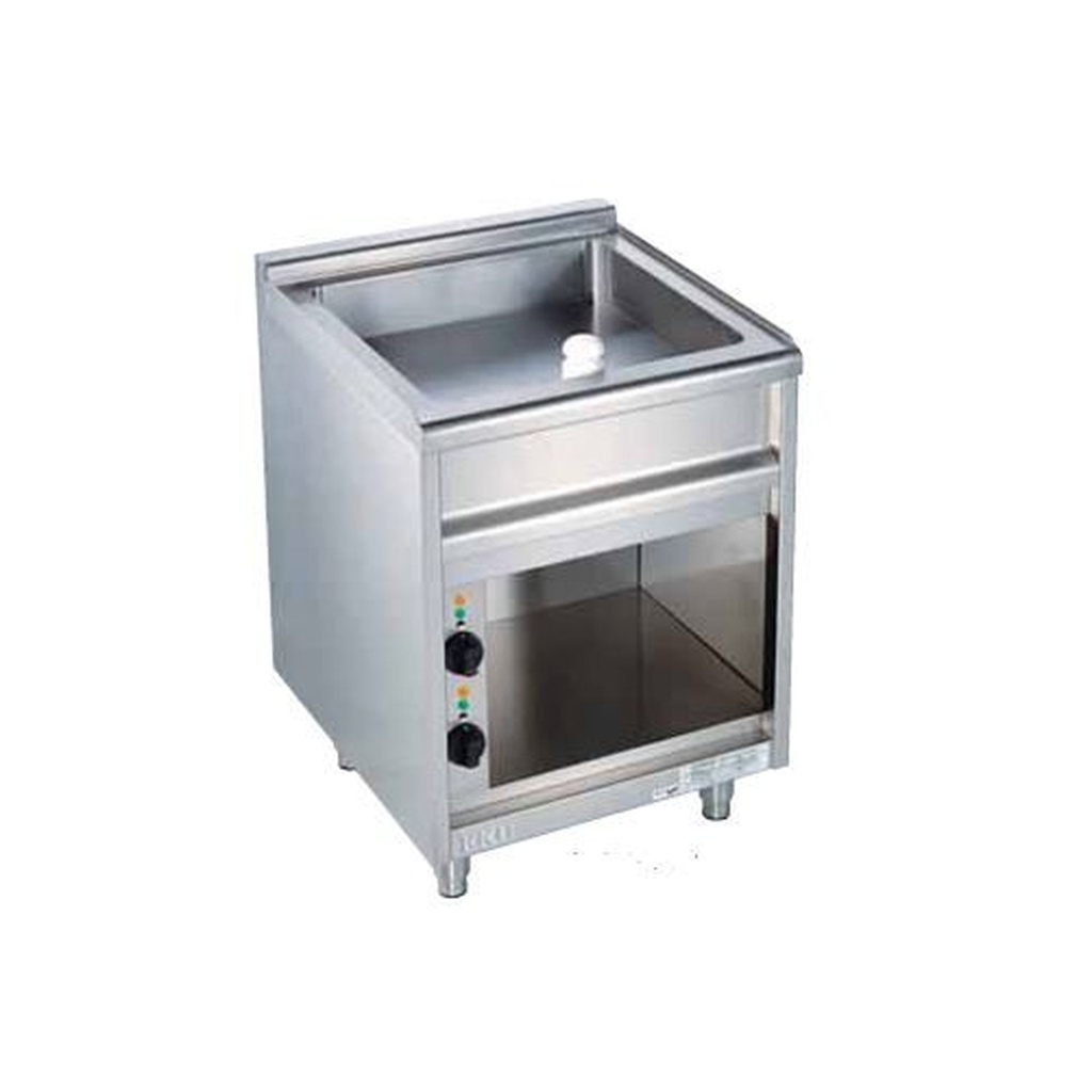 Griddleplatte TH65, mit Wanne