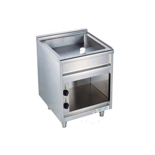 [EKU-650-AG-60] Griddleplatte TH65, mit Wanne