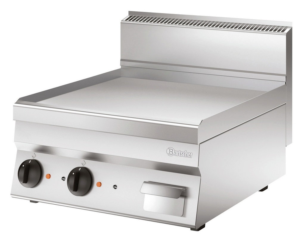 Elektro-Griddleplatten Serie 650, B600 glatt Bartscher