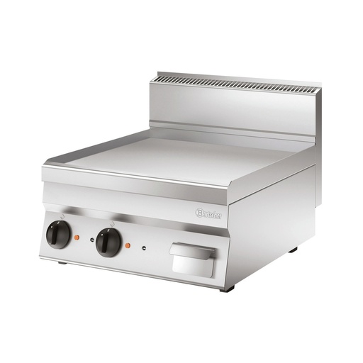 [BAR-115309] Elektro-Griddleplatten Serie 650, B600 glatt Bartscher (600mm, 7.8kW, 2)