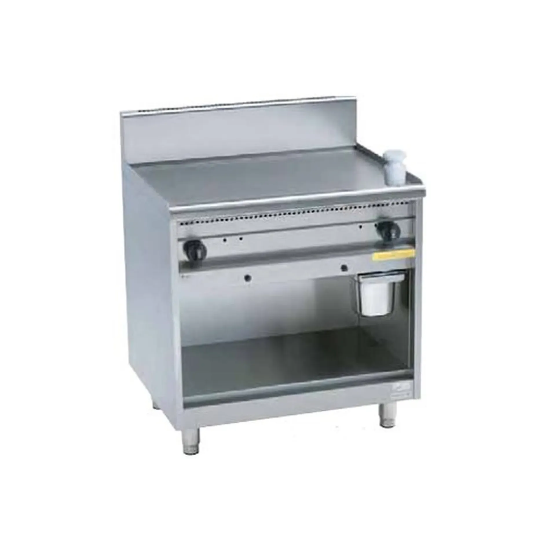 [EKU-650-GRG-40] Duplex-Gas-Griddleplatten 650-GRG-40 (650-GRG-40, eben, Stahl, 5kW)
