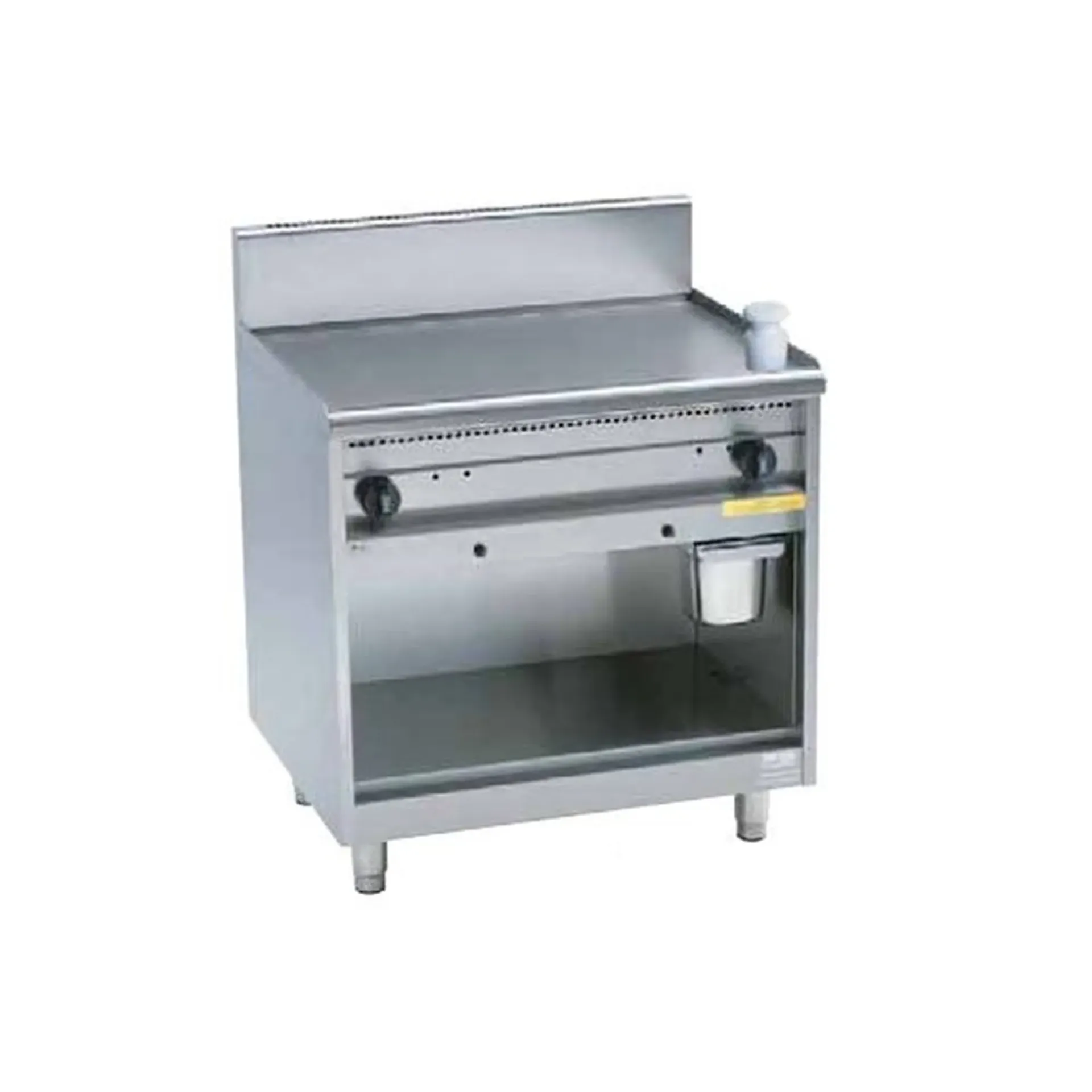 [EKU-750-GRG-40] Duplex-Gas-Griddleplatten 750-GRG-40 (750-GRG-40, eben, Stahl)