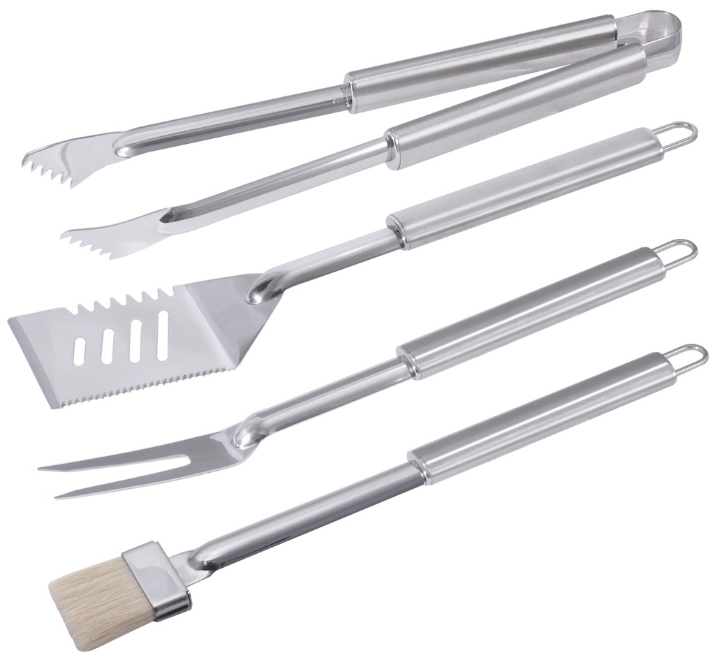 Grill - Set Contacto 4-teilig aus Edelstahl 