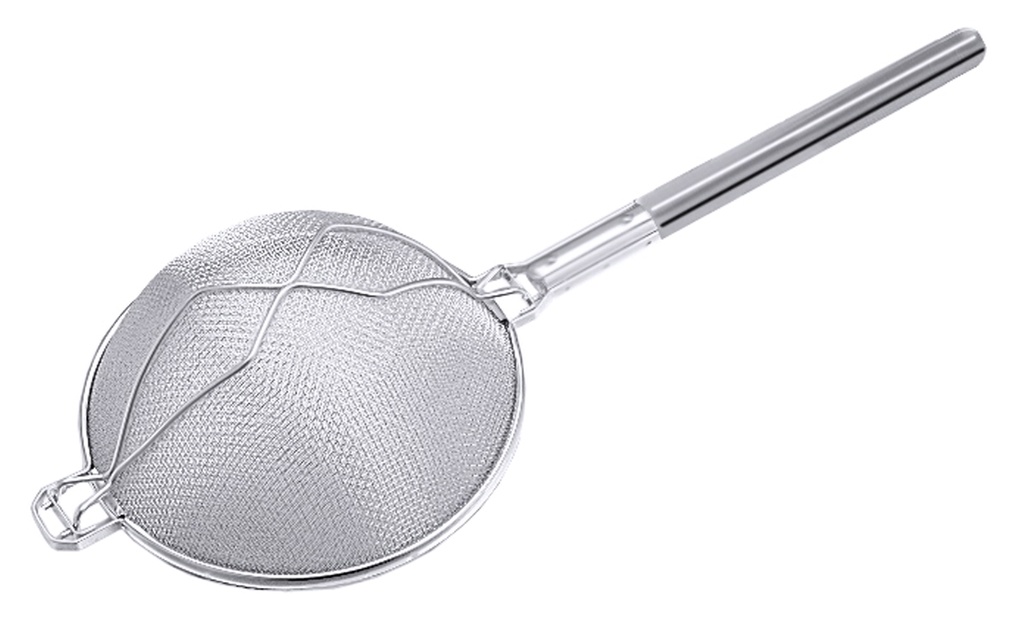 Großküchensieb mittelfeines Gewebe aus Edelstahl 18/10