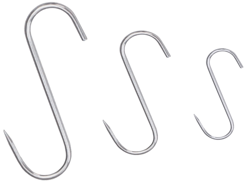 Fleischhaken 25cm aus Edelstahl