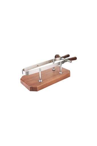 [CTO-1094/003] Schinkenhalter Contacto 45x 24cm mit lackierter Holzplatte