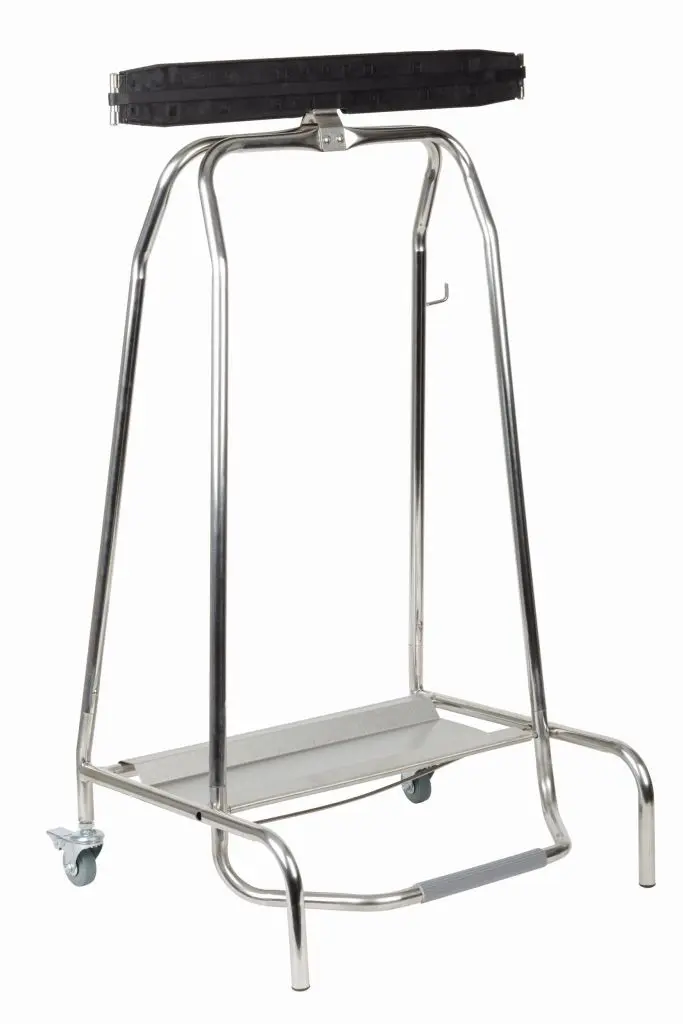 Tretbeutelhalter APS aus Edelstahl -geeignet für Müllbeutel bis 120 Liter
