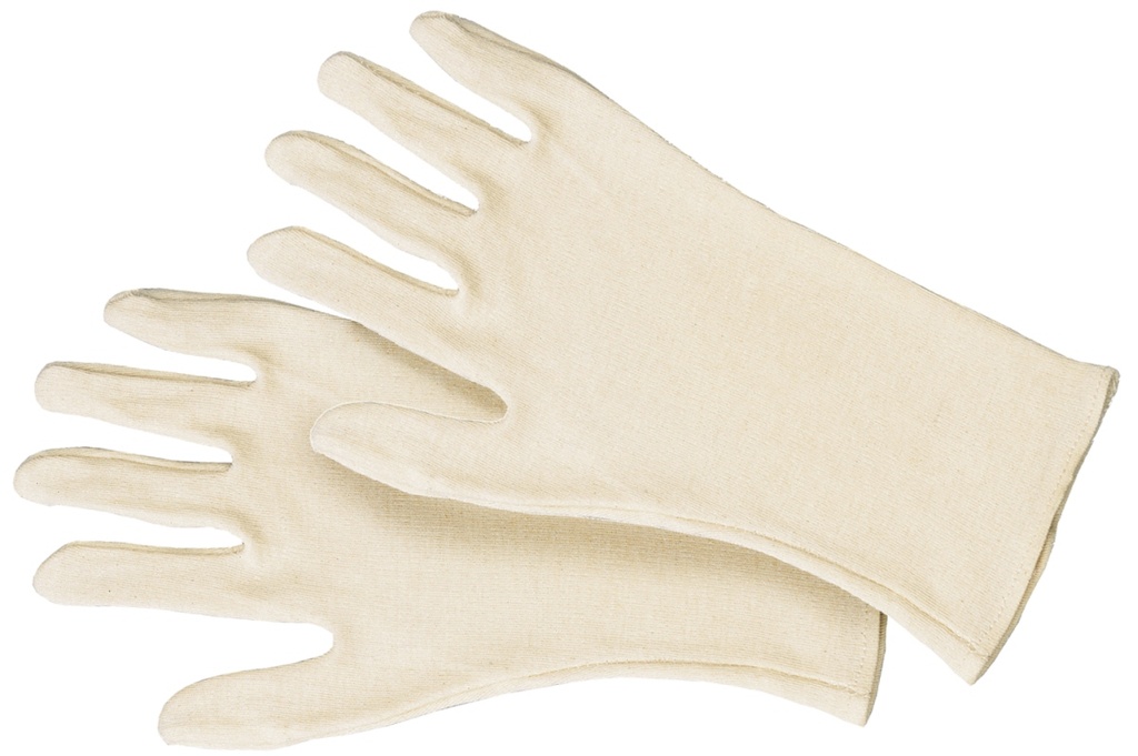 Unterziehhandschuhe Contacto ganz aus Baumwolle