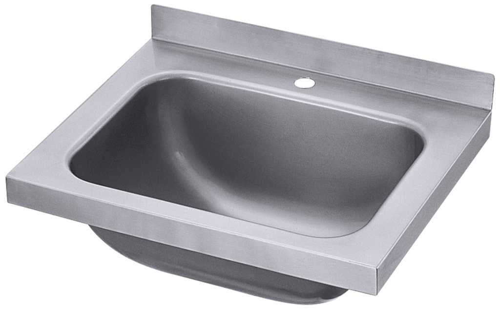 Handwaschbecken Contacto 40x 31cm aus Edelstahl zur Wandmontage
