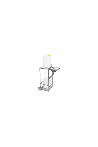[CTO-4007/850] Mobiles Waschbecken Contacto 45x 36cm aus Edelstahl