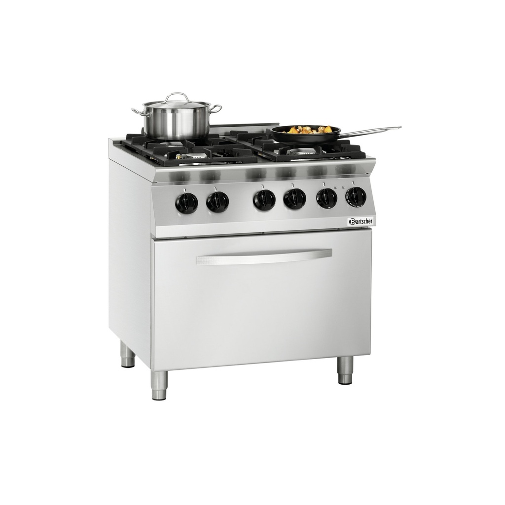 Gasherd MFG 7360, mit Backofen Bartscher