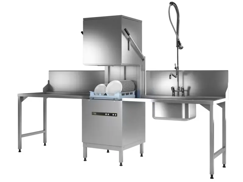 Haubenspülmaschine H604S-12C Ecomax