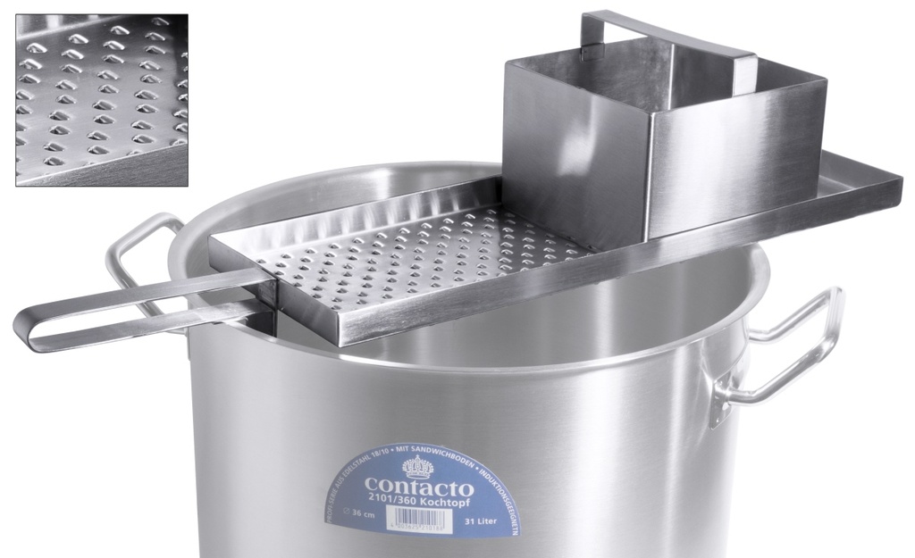 Spätzlehobel für lange Spätzle 