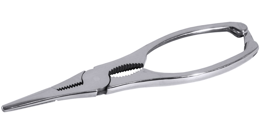 Hummerzange 18,5cm aus massivem Edelstahl