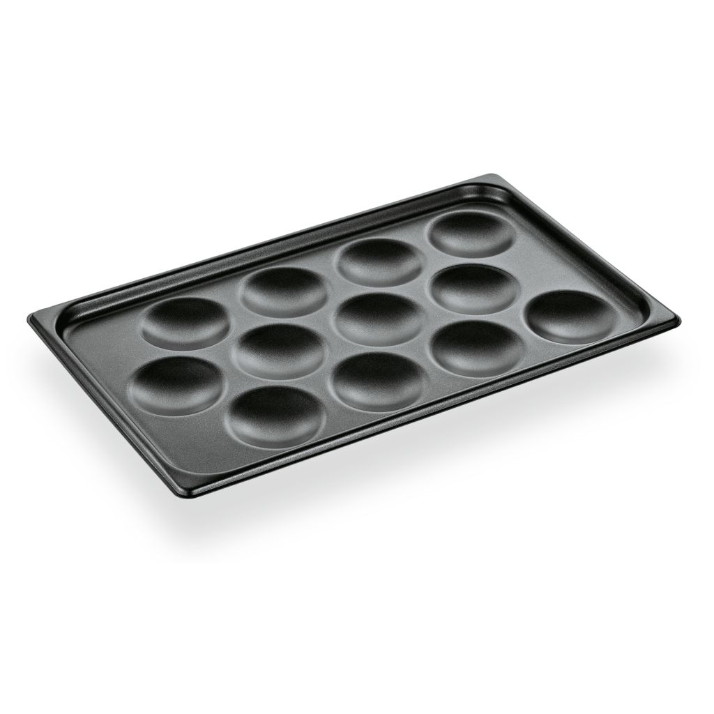 Muffinblech WAS Gemrnay GN 1/1 mit Antihaftbeschichtung