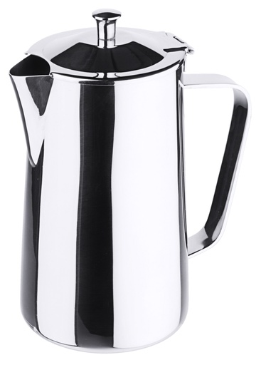 [CTO-3017/100] Kaffeekanne Contacto aus Edelstahl mit Scharnierdeckel (1.0, 180mm)
