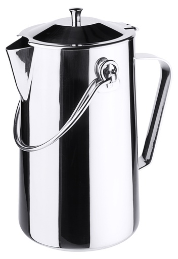 [CTO-3017/301] Kaffeekannen Contacto mit Scharnierdeckel aus Edelstahl  (3.0, 255mm)