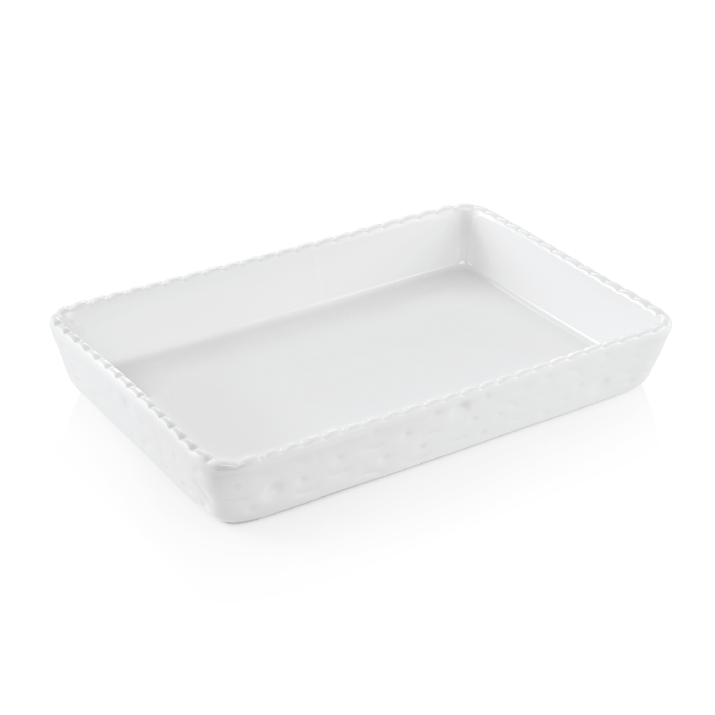 Backformen - Set rechteckig, aus Porzellan 32x21,5x4,5cm