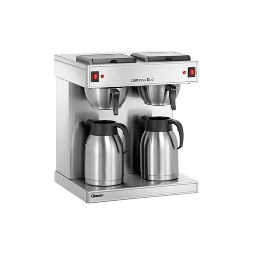 [BAR-190184] Kaffeemaschinen Contessa, 1 Kanne Bartscher (Edelstahl, 430mm, 2.8kW, 2)