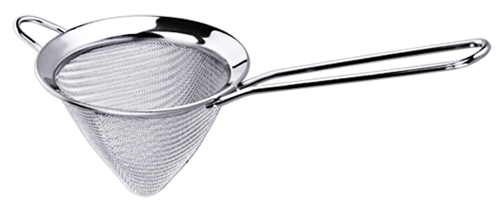 Passiersieb spitz klein 0,1l mittelfeines Gewebe