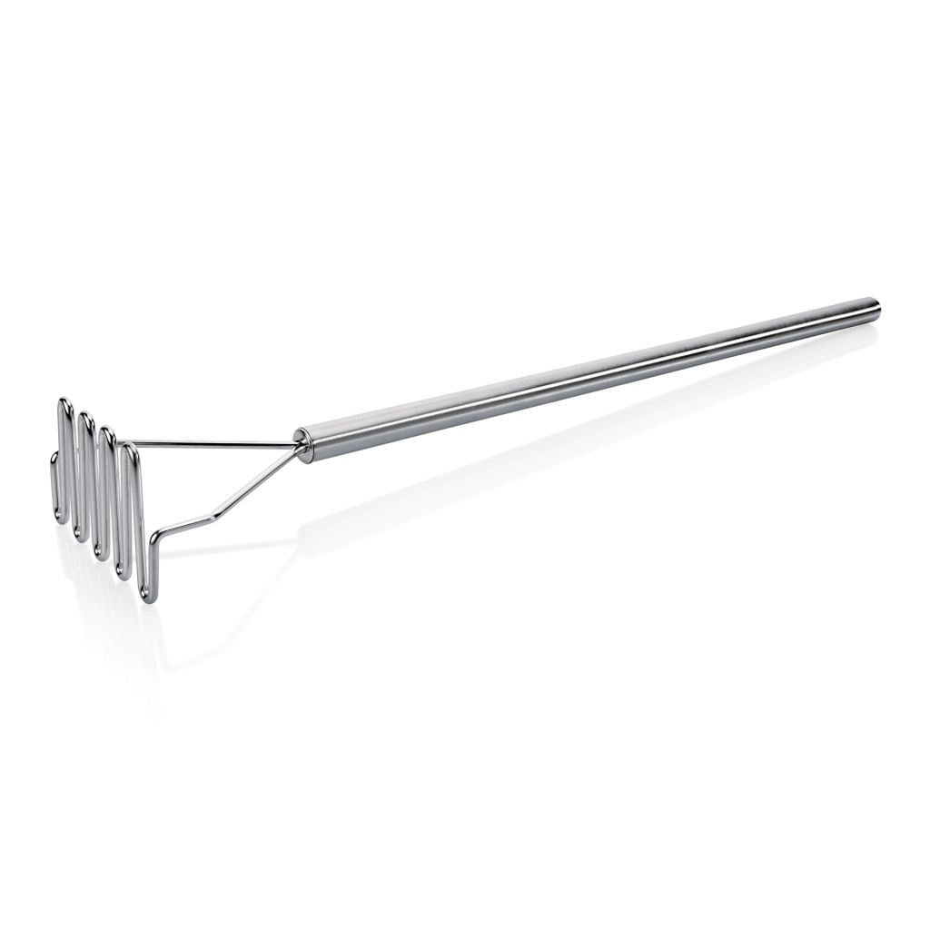 Kartoffelstampfer WAS Germany 80cm mit Hohlgriff aus Chromnickelstahl