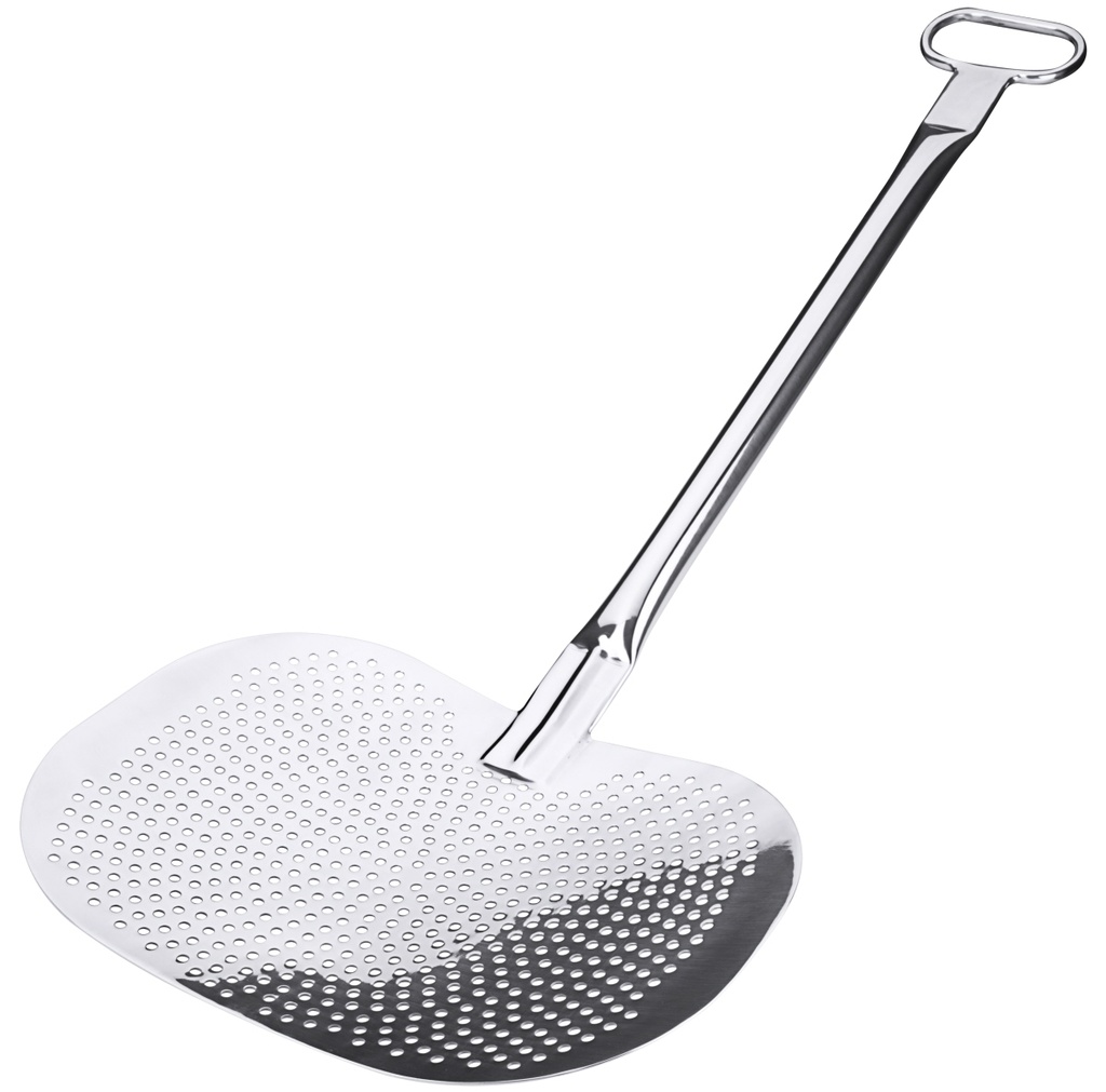 Kessel-/Wurstheber Contacto aus Edelstahl mit 6 mm Perforierung 41,5cm x 28cm