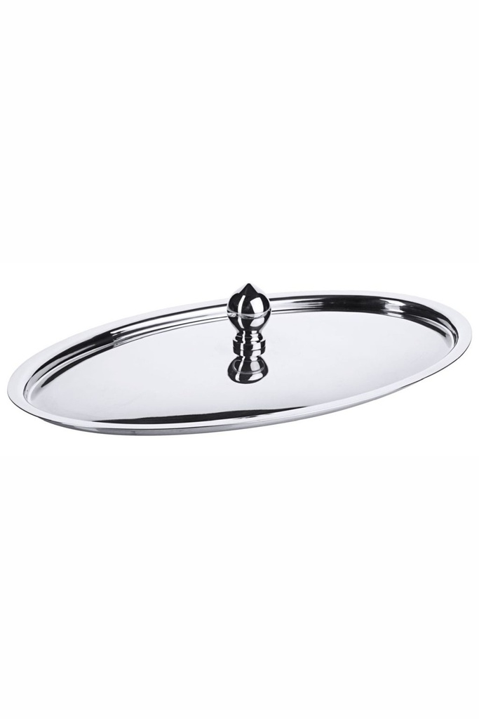 Knopfdeckel Contacto oval zur Serie 6806,6808 aus Edelstahl hochglänzend