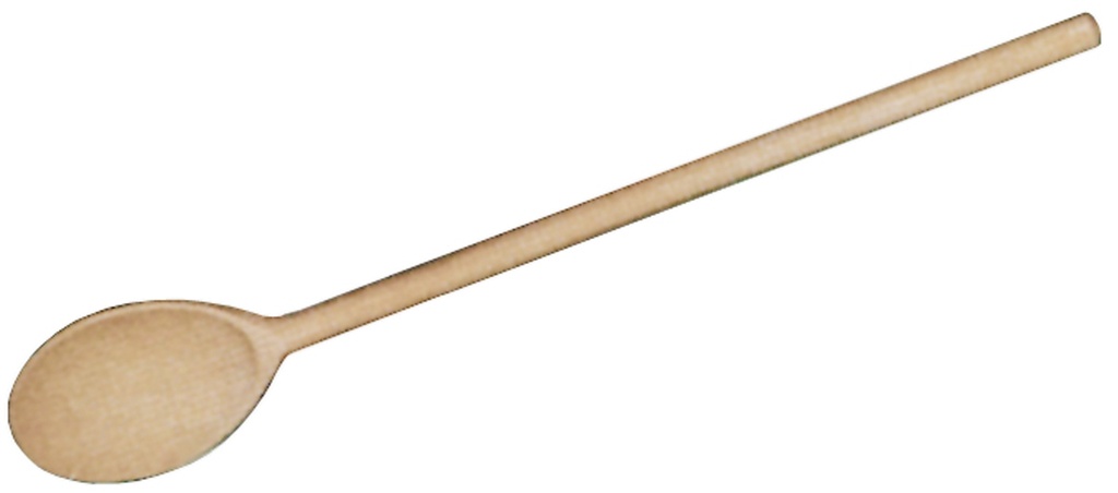 Holz-Kochlöffel Contacto oval extra stark, aus unbehandeltem naturbelassenen Buchenholz