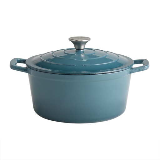 [APS-88313] Kochtöpfe 5 Stars mit Deckel APS emailliert (25cm, 175mm, 4.0, türkis)