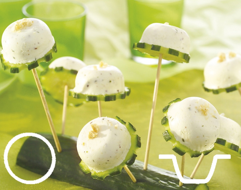 Backmatte Pomponette aus  Silikon 30 Formen ∅ 3,6cm