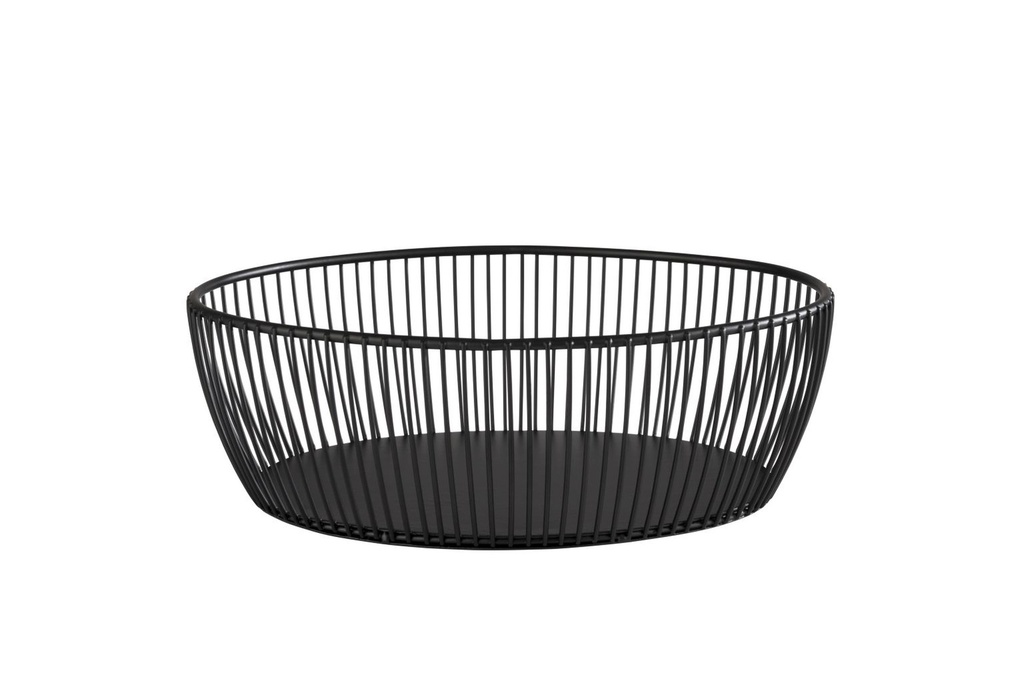 Buffetkörbe 'Svart' APS oval
