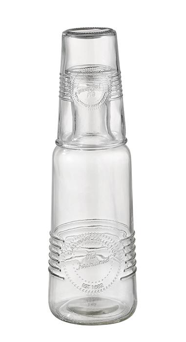 Glaskaraffe APS 1 Liter, 2-teilig OLD FASHIONED 