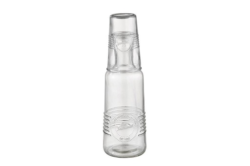 [APS-10690] Glaskaraffe APS 1 Liter, 2-teilig OLD FASHIONED 